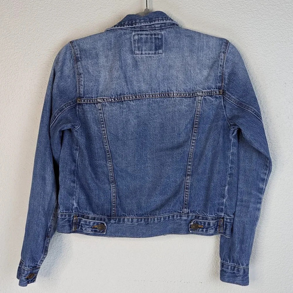 Forever 21 Classic Denim Jean Jacket With Pockets Size Small - Picture 3 of 8